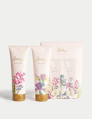 Florentyna Womens Body Wash & Lotion Gift Set