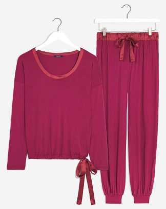 Figleaves Camelia Top & Cuffed Trousers