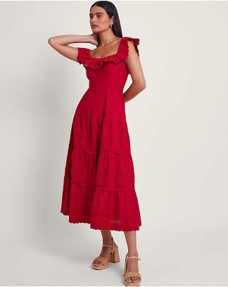 Monsoon Lucy Broderie Dress