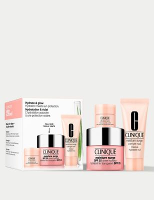Clinique Women's Skin School Supplies: Hydrate + Glow with SPF Skincare Gift Set