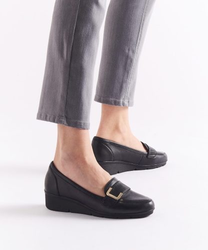 Damart Amortyl Slip-On Wedge Moccasin