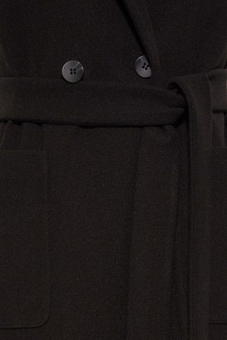 Lts Tall Black Sleeveless Double Breasted Jacket 20 Lts | Tall Women's Jackets