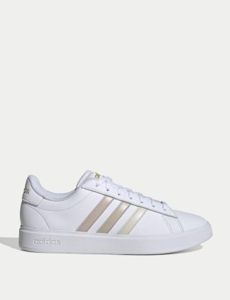 Adidas Women's Grand Court 2.0 Trainers - 7 - White, White,Neutral