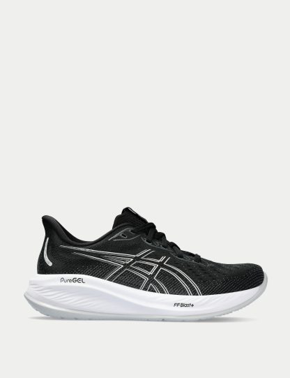 Asics Women's GEL-CUMULUS 26 Trainers - 5 - Black, Black,Black/Black,Emerald