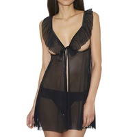 Aubade Boite A Desir Babydoll & Thong Lingerie Set