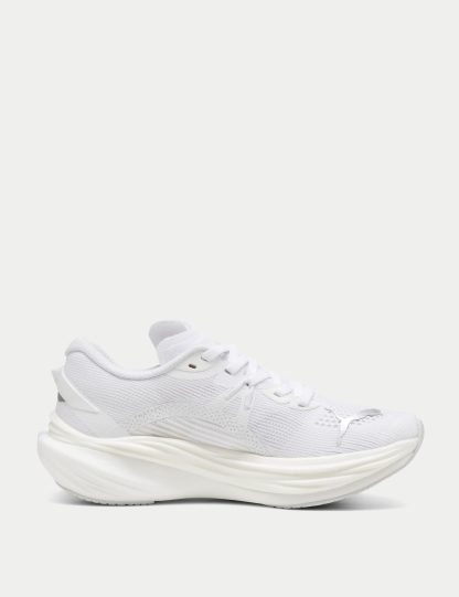 Puma Women's Deviate NITRO™ 3 Trainers - 6 - Soft White, Soft White