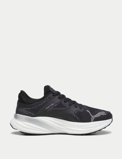 Puma Women's Magnify NITRO 2 Trainers - 6 - Black, Black Mix,Black