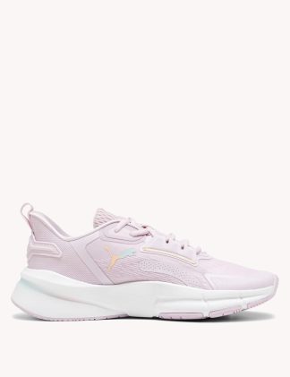 Puma Women's PWRFrame TR 3 Trainers - 6 - Light Purple, Medium Grey Mix,Medium Purple,Light Purple