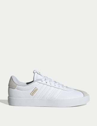 Adidas Women's VL Court 3.0 Trainers - 6.5 - White, White/Black,White