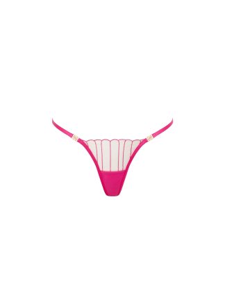 Bluebella Imogen Thong Fuchsia Pink/Sheer