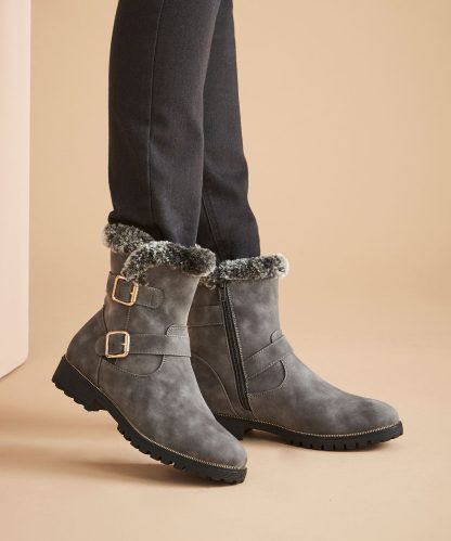 Damart Cushion-walk Suede-look Boots