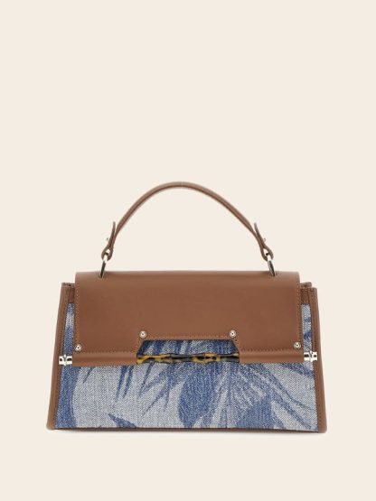 Guess Iris Denim Handbag