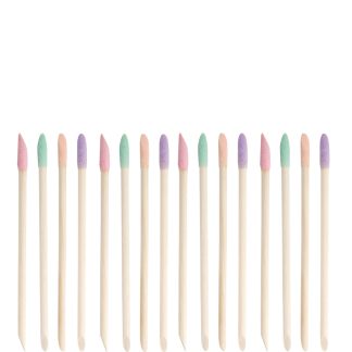 brushworks Cuticle Crystal Sticks (16 Pack)