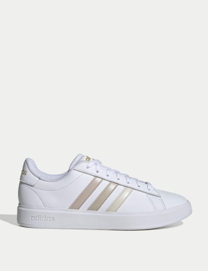 Adidas Women's Grand Court 2.0 Trainers - 6 - White, White,Neutral