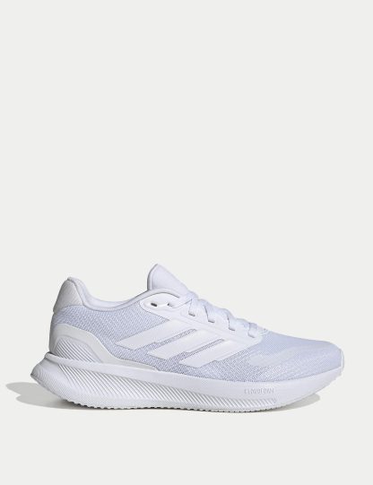 Adidas Women's Runfalcon 5 Running Trainers - 5.5 - White, Black Mix,White