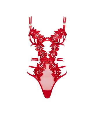 Bluebella Ophelia Wired Bodysuit Red