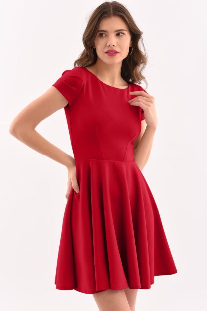 Closet London Red Skater Dress