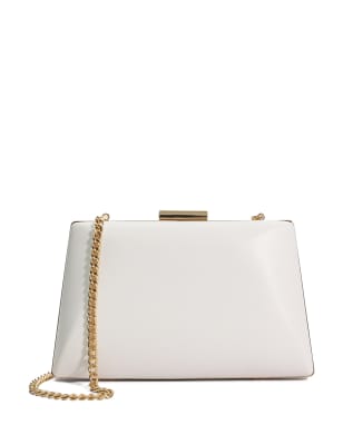 Dune London Women's Chain Strap Clutch Bag - Camel, Camel