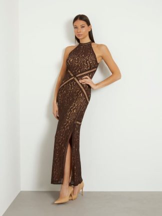 Guess Lace Long Dress