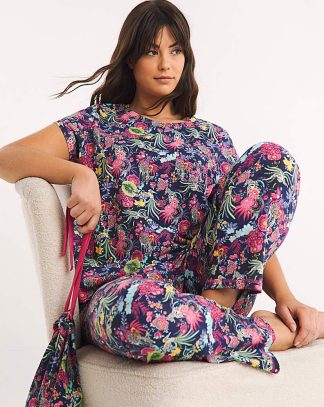 Joe Browns Fantasy Print PJ in a Bag