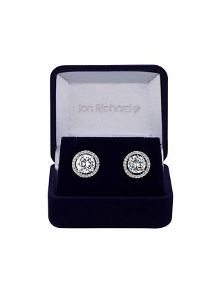 Jon Richard Halo Earrings - Gift Boxed