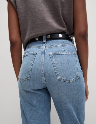 M&S Women's The Mom Jeans - 12SHT - Indigo, Light Indigo Mix,Indigo,Dark Indigo Mix,Ecru,Black,Mid Blue