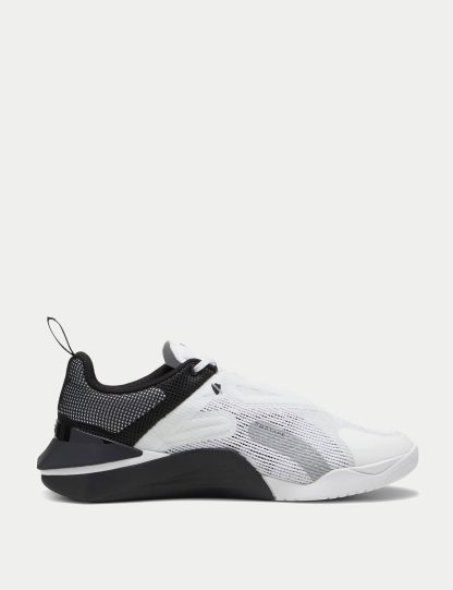 Puma Women's Fuse 3.0 Trainers - 6 - White/Black, Black Mix,White/Black