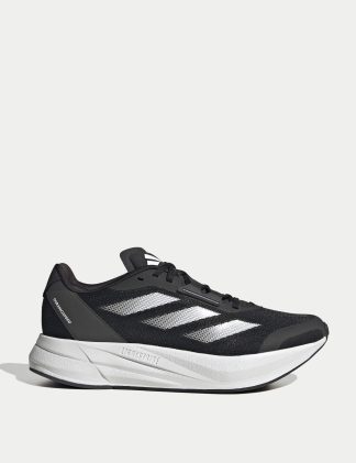 Adidas Women's Duramo Speed Mesh Detail Trainers - 5 - Black, Denim,Black