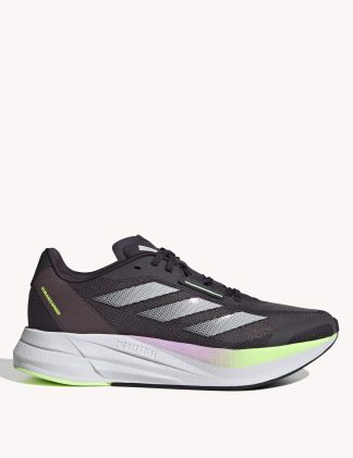 Adidas Women's Duramo Speed Running Trainers - 6 - Black Mix, Cream Mix,Black Mix