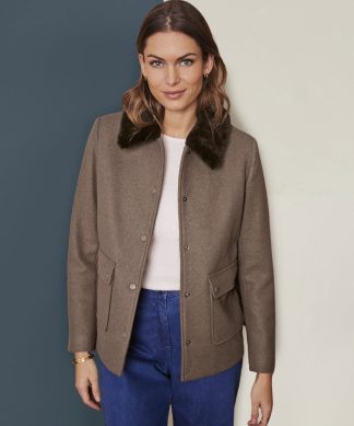 Damart Toasty Thermal Wool Rich Jacket