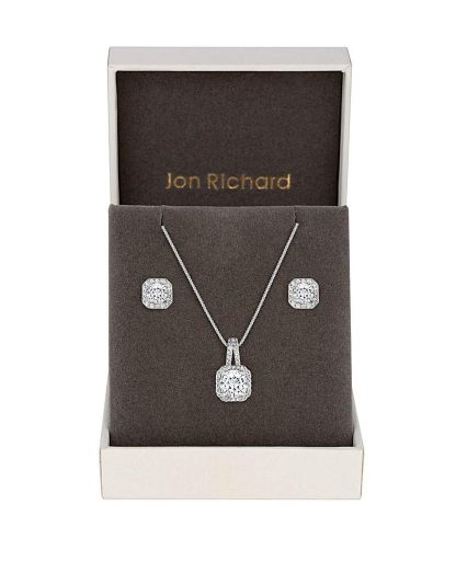 Jon Richard Crystal Square Set