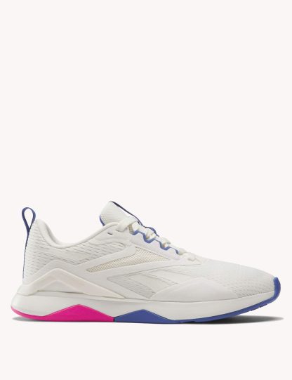 Reebok Women's Nanoflex TR 2 Trainers - 4.5 - Soft White, Soft White