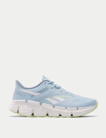 Reebok Women's Zig Dynamica 5 Trainers - 6 - Light Blue, Light Blue