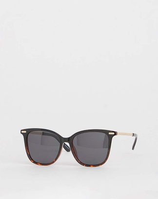 Simone Gold Frame Detail Sunglasses