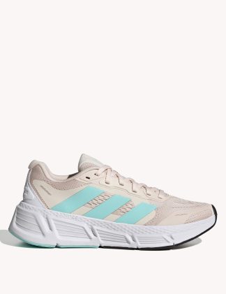 Adidas Women's Questar 2 Bounce Running Trainers - 4.5 - Beige Mix, Beige Mix