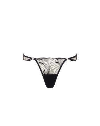 Bluebella Marabel Thong Black/Sheer