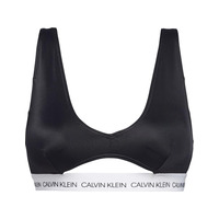 Calvin Klein CK Logo High Apex Bikini Top