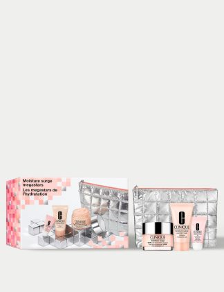 Clinique Women's Moisture Surge Megastars: Hydrating Skincare Gift Set - Saving Over 30%