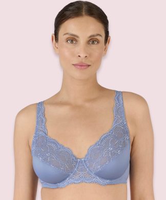 Damart Pack of 2 Wired Lace Detail Bras