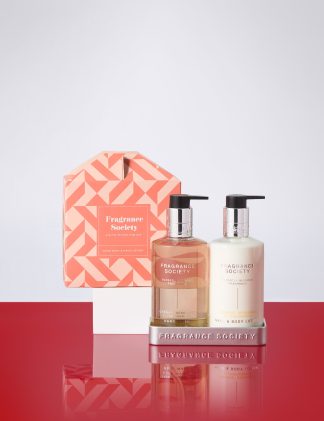 Fragrance Society Women's Orange Hand Wash & Lotion Gift Set