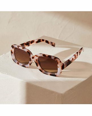 Tortoiseshell Squared Sunglasses