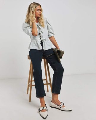 24/7 Indigo Boyfriend Jeans