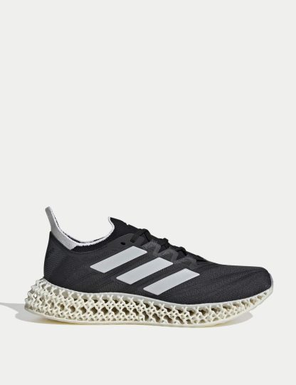 Adidas Women's 4DFWD 4 Trainers - 6.5 - Black Mix, Light Pink,Black Mix