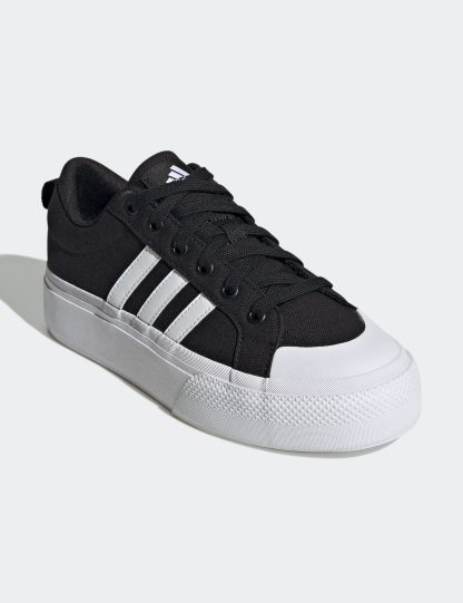 Adidas Women's Bravada 2.0 Platform Trainers - 6 - Black Mix, Black Mix,White