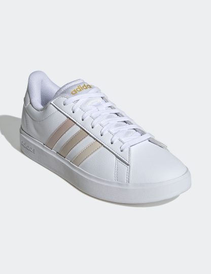 Adidas Women's Grand Court 2.0 Trainers - 5 - White, White