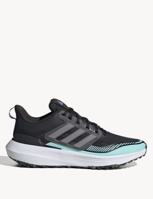 Adidas Women's Ultrabounce Running Trainers - 7 - Black, Black