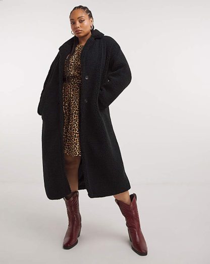 BlackTeddy Maxi Coat