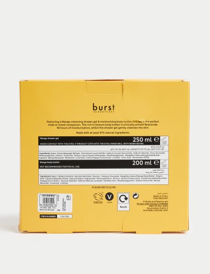 Burst Bodycare Women's Mango Duo Gift Set