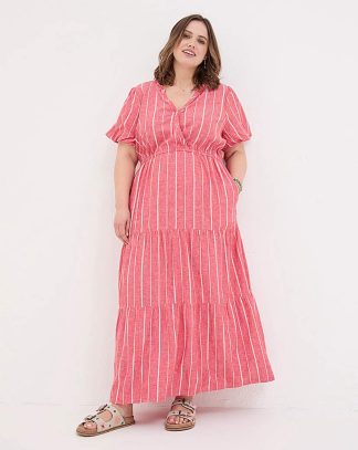 FatFace Aubrey Stripe Maxi Dress