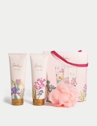 Florentyna Women's Foam Bath & Body Lotion Gift Set